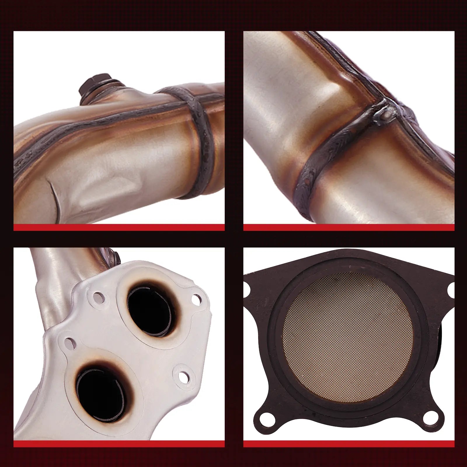 Exhaust Manifold Catalytic Converter Kit for 2006 - 2017 Lexus IS250/IS350/GS350/RC350 2.5L/3.5L V6 2PC、mySite、nflplayoffbracketp