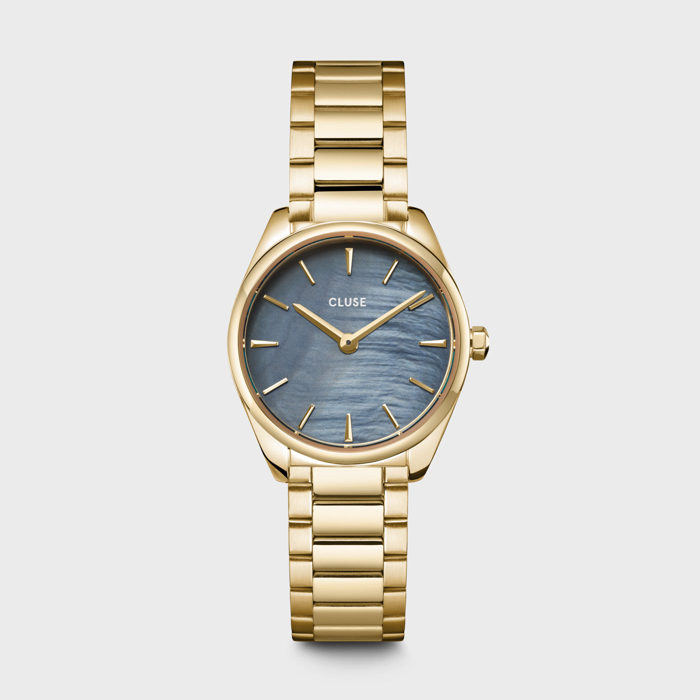  Féroce Mini Watch Steel, Blue Pearl, Gold Colour