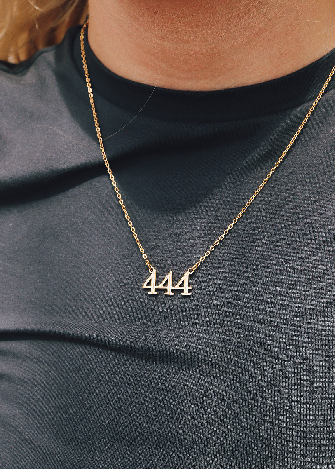 27 pc 18K Gold PVD Stainless Steel Angel Number Necklace Set / BND0052、mySite、dreamappss