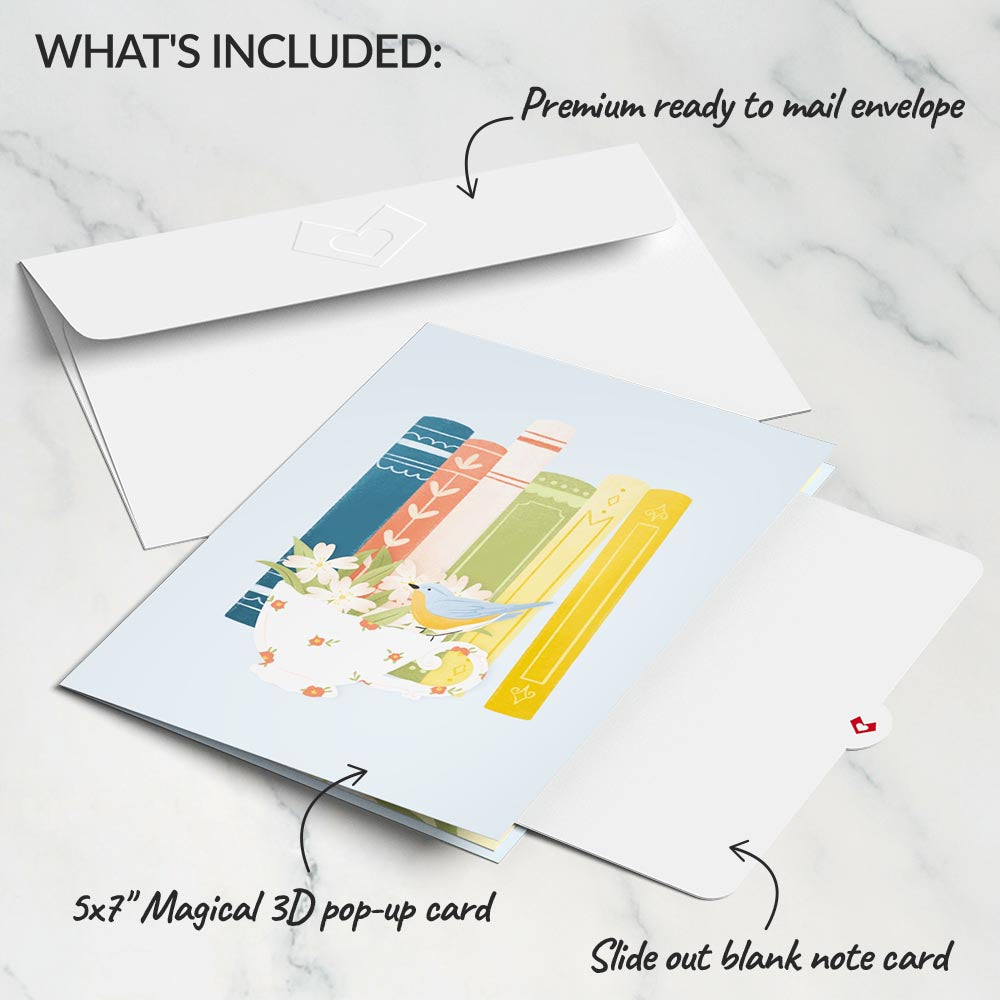 Spring Joy & Renewal Pop-Up Card、mySite、solidvoid