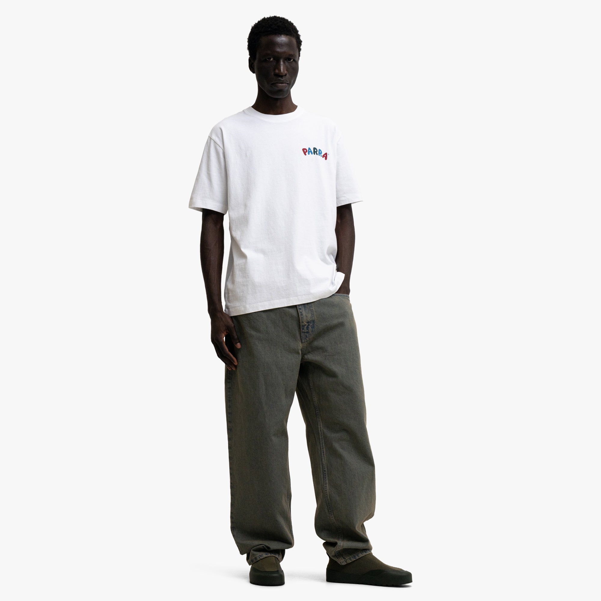  by Parra This Damn Chair T-Shirt White、mySite、merchandisen