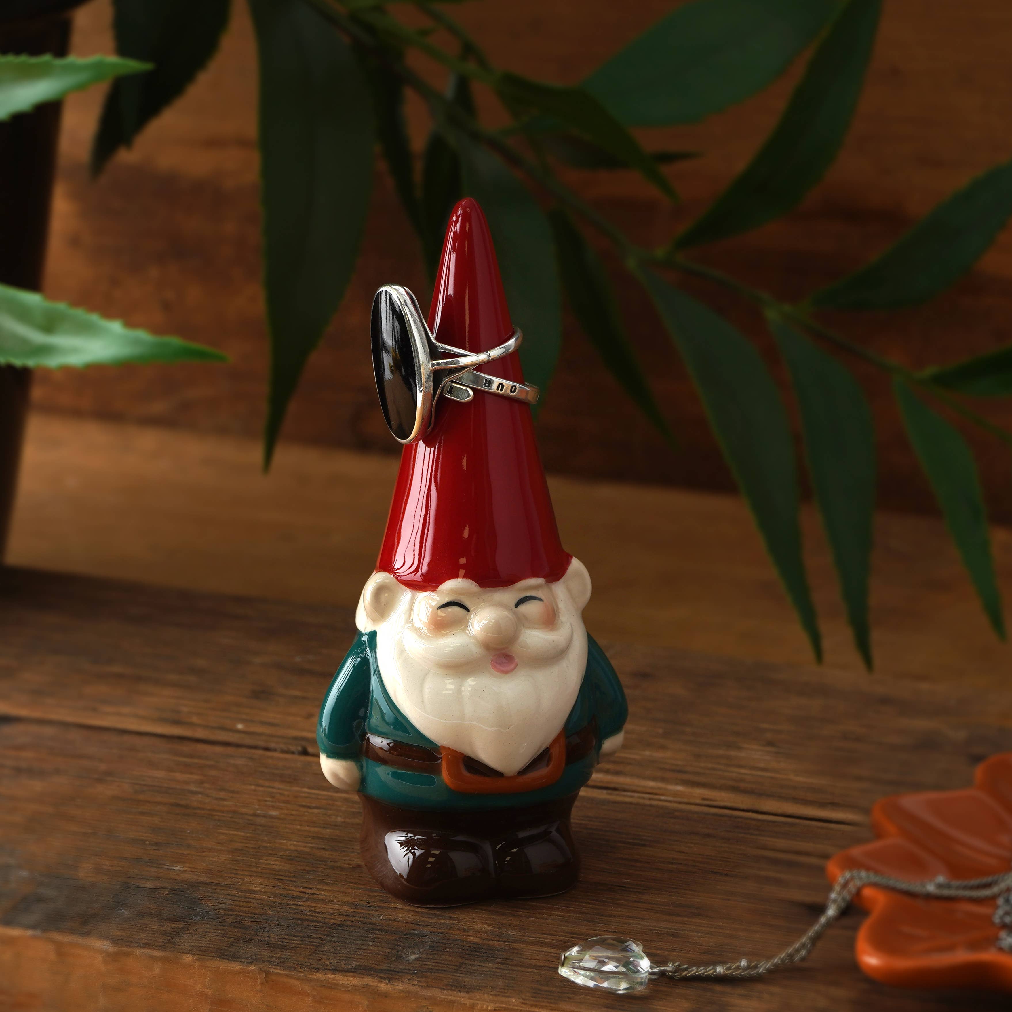 Garden Gnome Ring Holder by The Potting Shed、mySite、g9winljtr