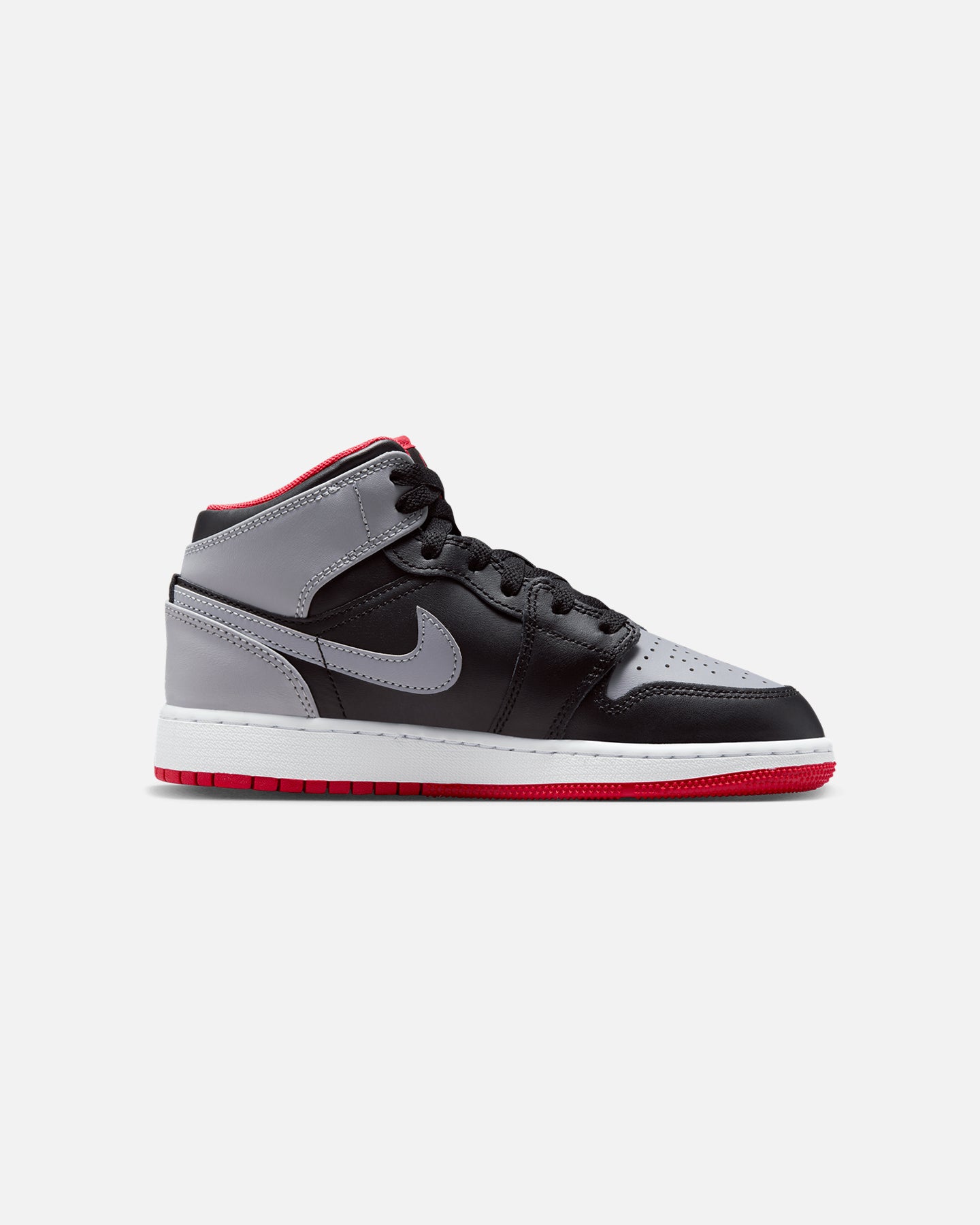 Jordan Kids' Air Jordan 1 Mid (GS) Black/Cement Grey、mySite、zt4zffjzw