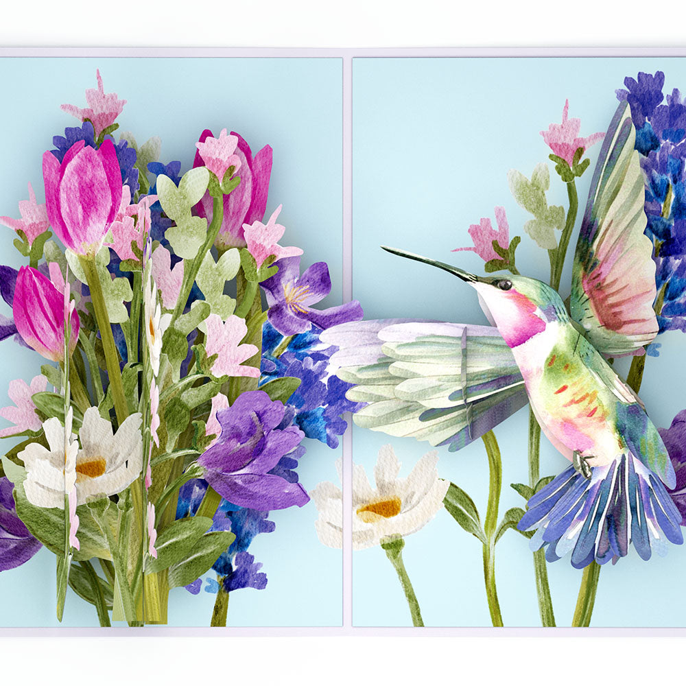 Love in Bloom Hummingbird Mother's Day Pop-Up Card and Sentiment Set for Spanish Grandmother、mySite、solidvoid