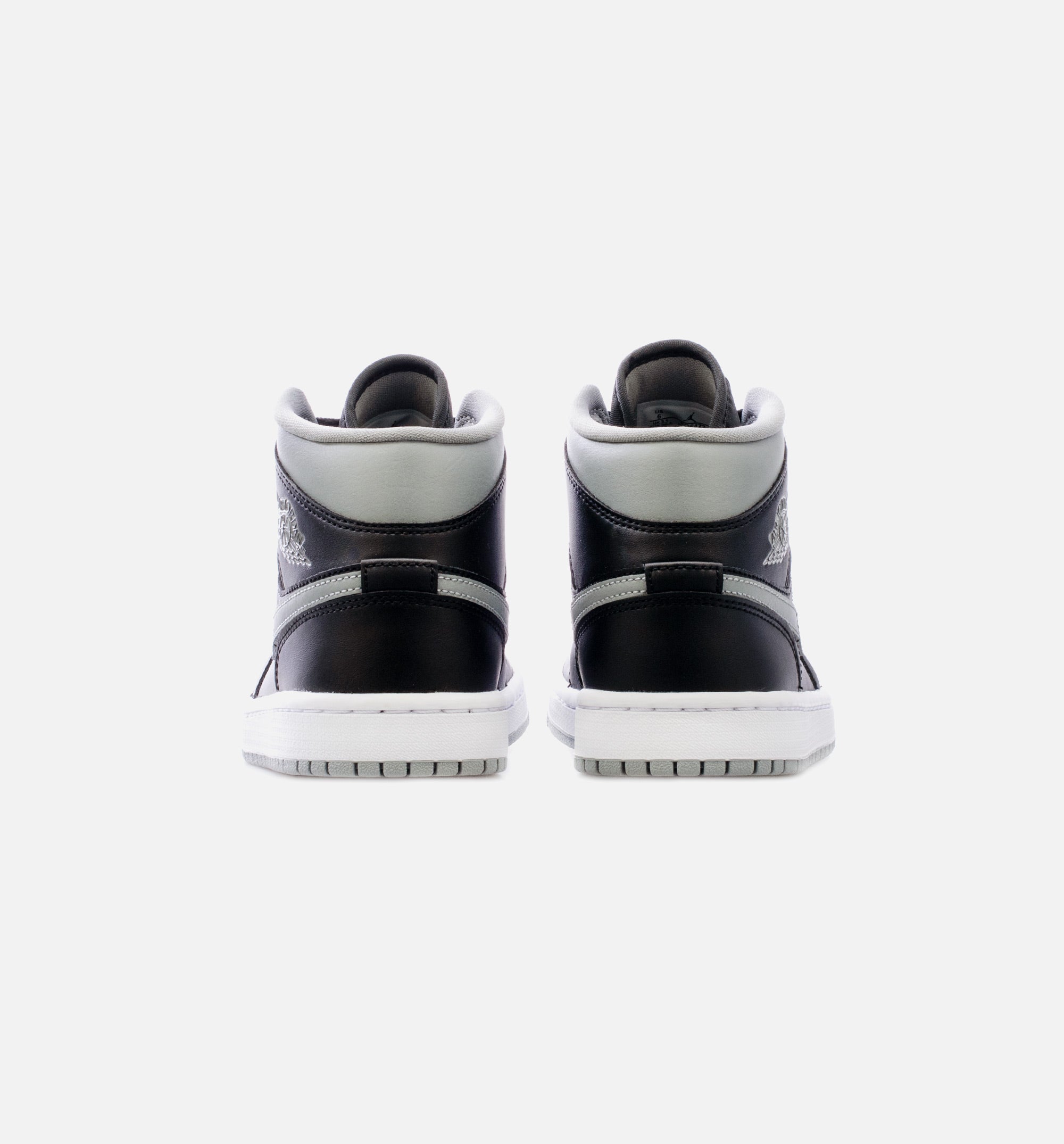 Air Jordan 1 Mid Black Grey Womens Lifestyle Shoe - Black/Grey、mySite、dreamappss