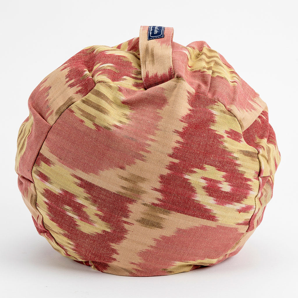 Ikat Buckwheat Hull Zafu - COVER ONLY、mySite、topwebapps