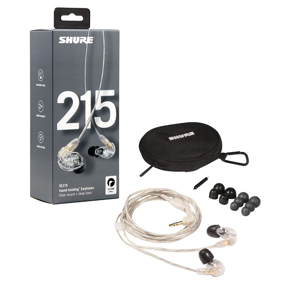  Shure - SE215-CL、mySite、merchandisen