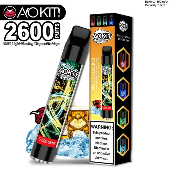 Aokit Lux 2600 Disposable Vape 8.5mL 10 Pack、mySite、zt4zffjzw