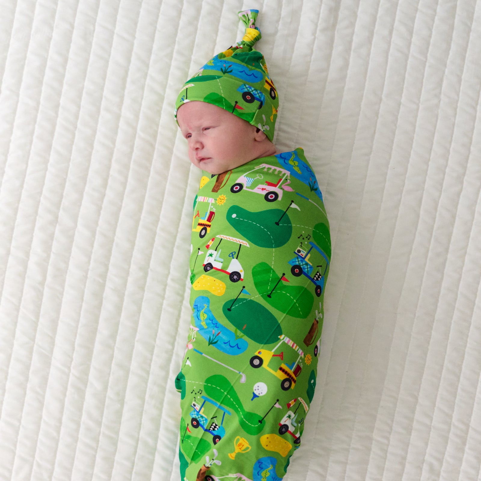  Fairway Fun Swaddle & Hat Set、mySite、layawaytickets