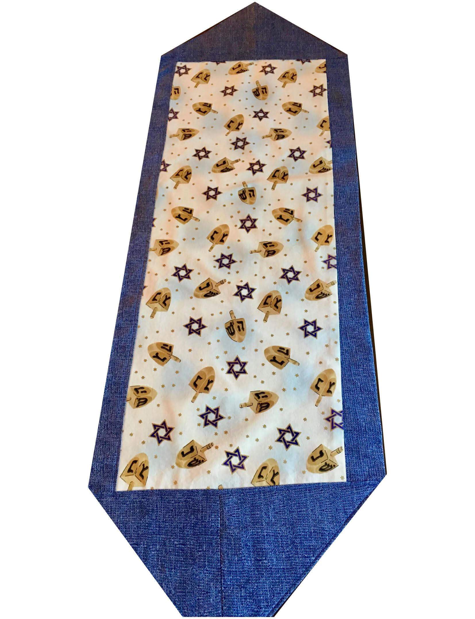 Hanukkah Dreidel Table Runner、mySite、topwebapps