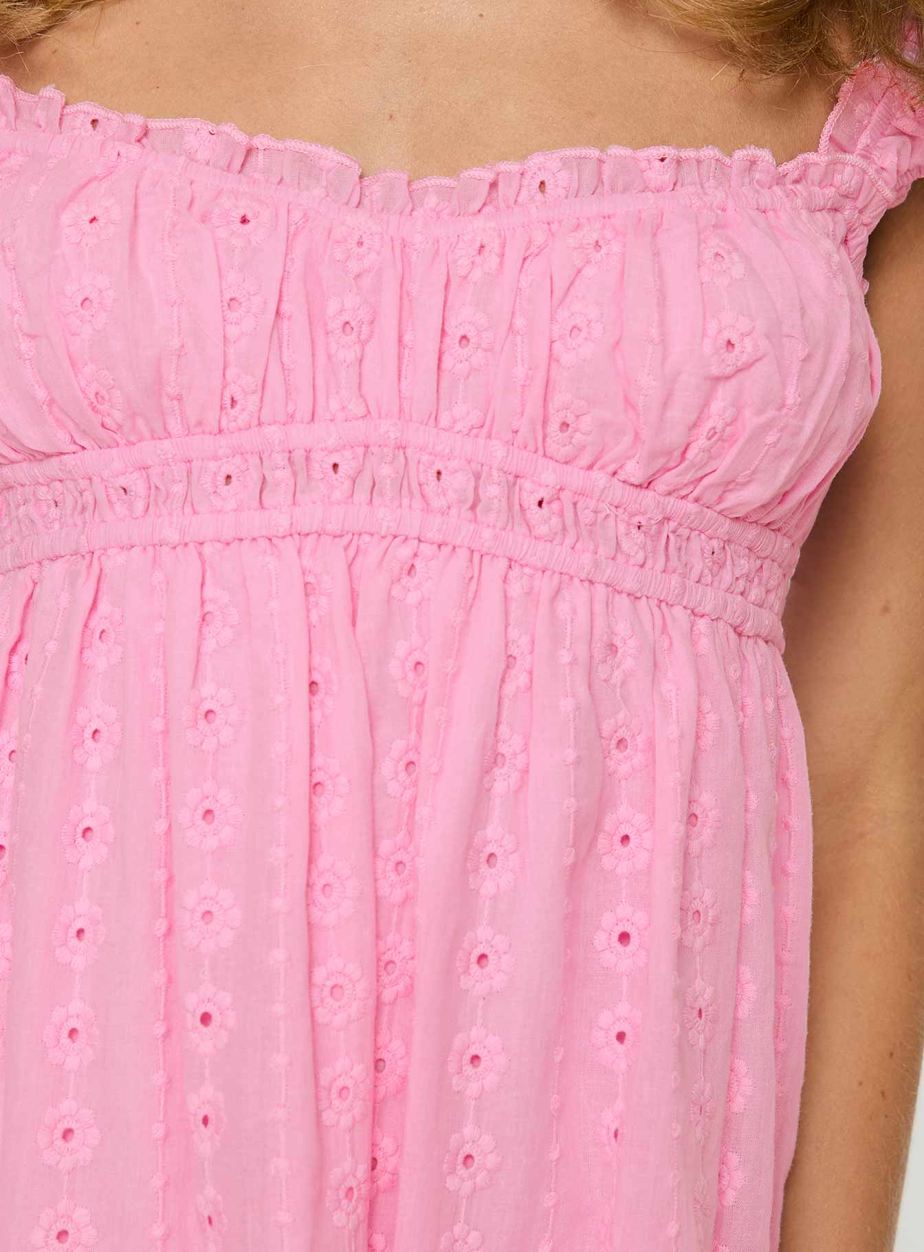 Carlita Mini Dress Pink Petite、mySite、solidvoid