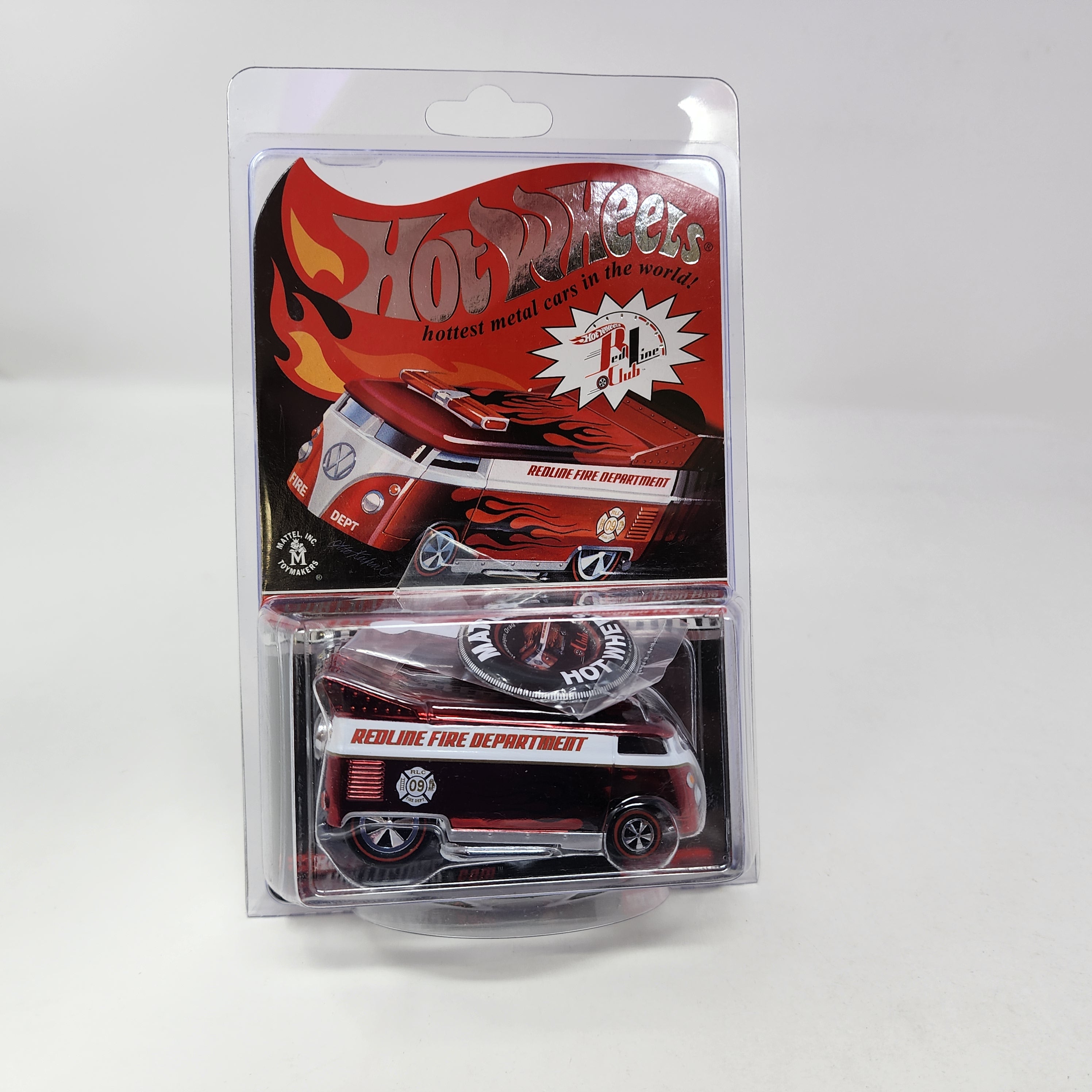 Volkswagen Drag Bus Redline Fire Department * Hot Wheels Red Line Club RLC Exclusive、mySite、hgirdovlk
