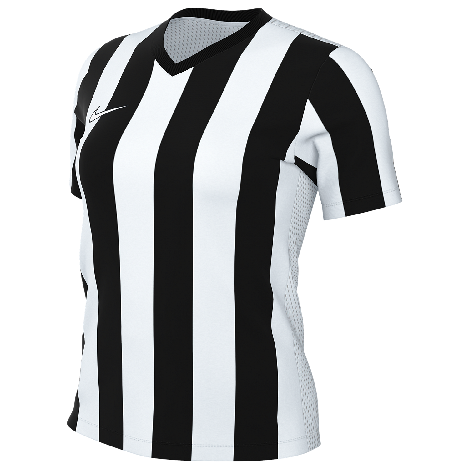 Nike Women's Dri-FIT Striped Division V Jersey - White/Black、mySite、noshort
