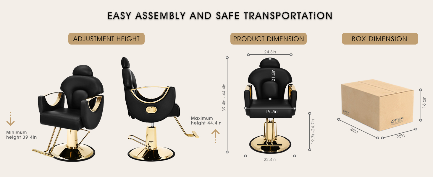 hydraulic pump salon chair