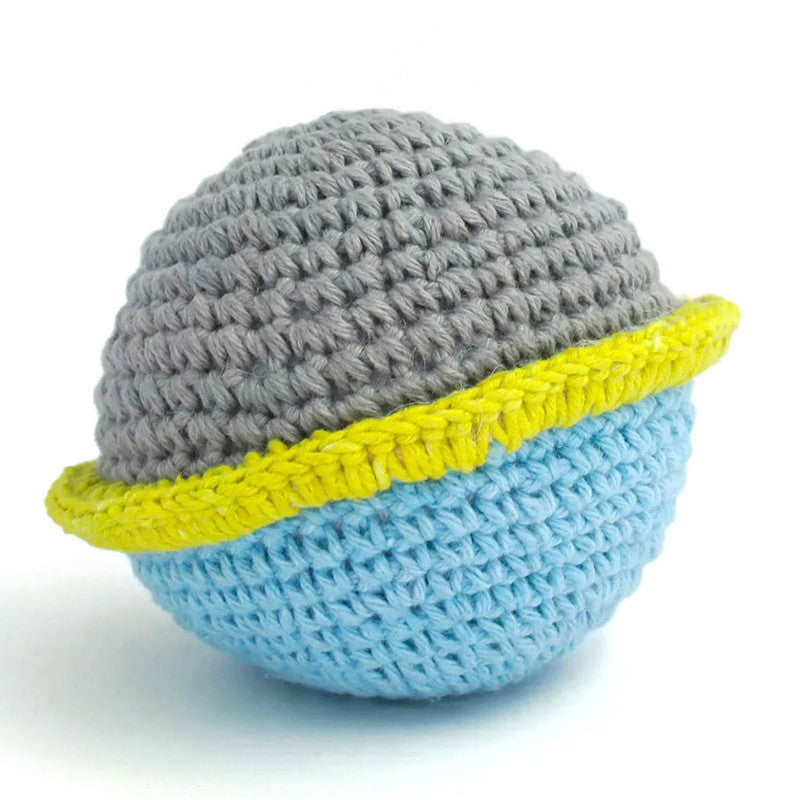Space-Time Sphere Toy For Dogs | Cotton Crochet Yarn | Multicolour、mySite、camillekostekn