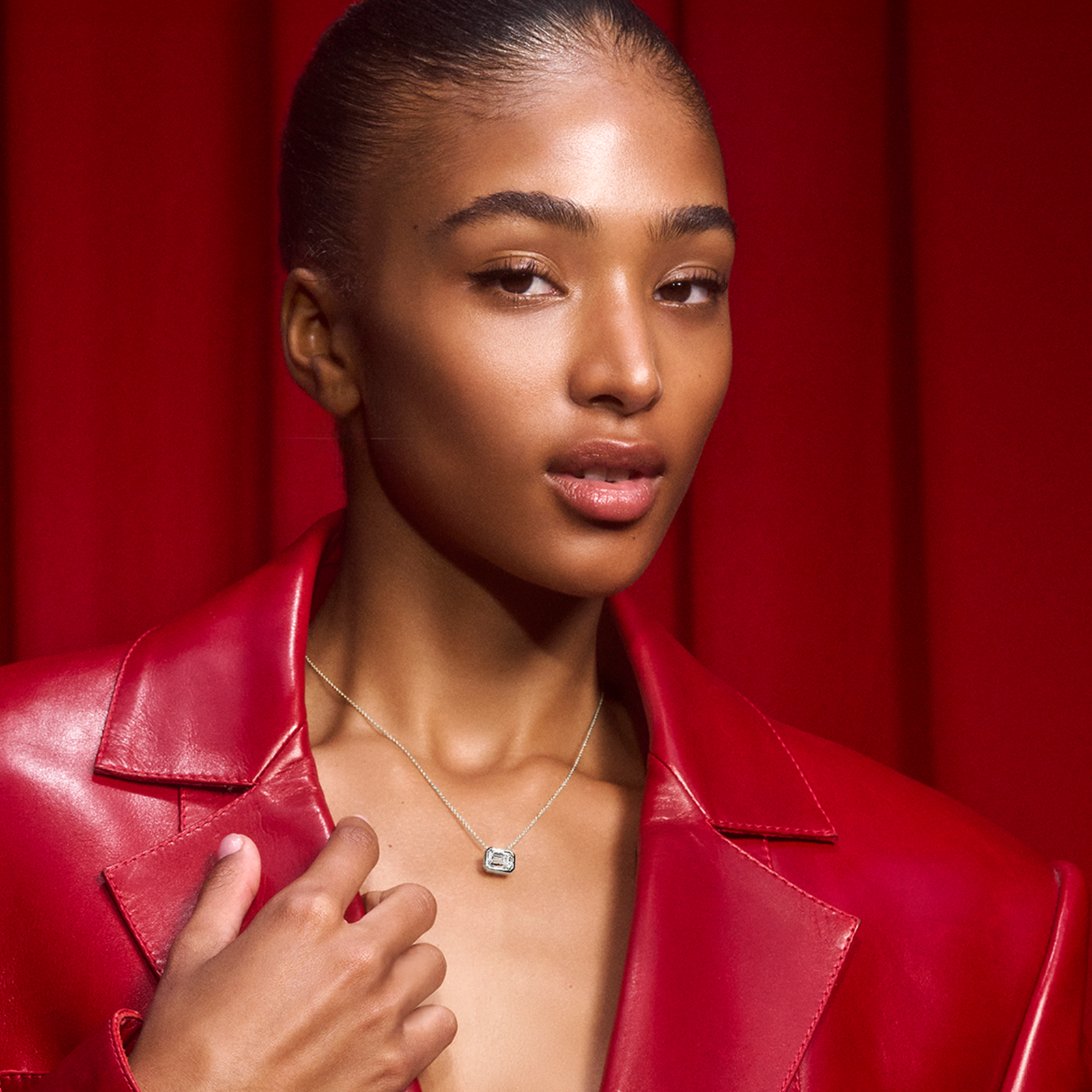 Etta Lab Grown Diamond Pendant (2 Carat) -14K White Gold、mySite、hinf8tx79