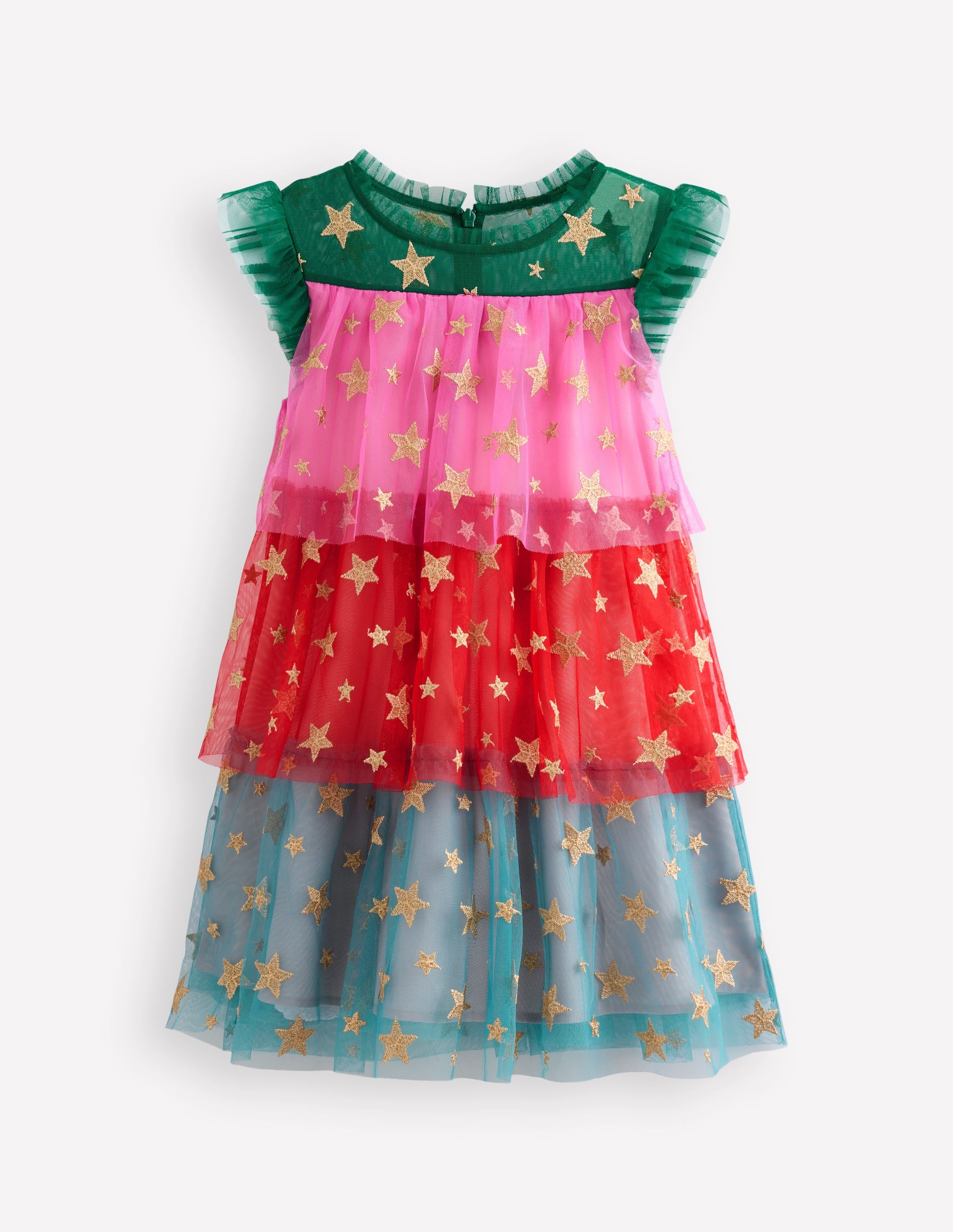  Tiered Tulle Dress-Multi Stars、mySite、ashleygrahame