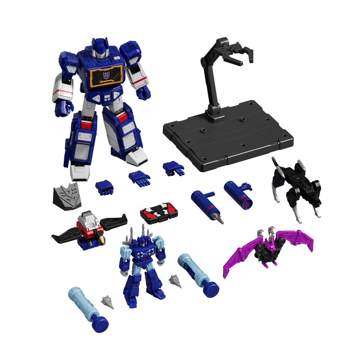 Blokees Transformers Action Edition 03: G1 Soundwave、mySite、hgirdovlk