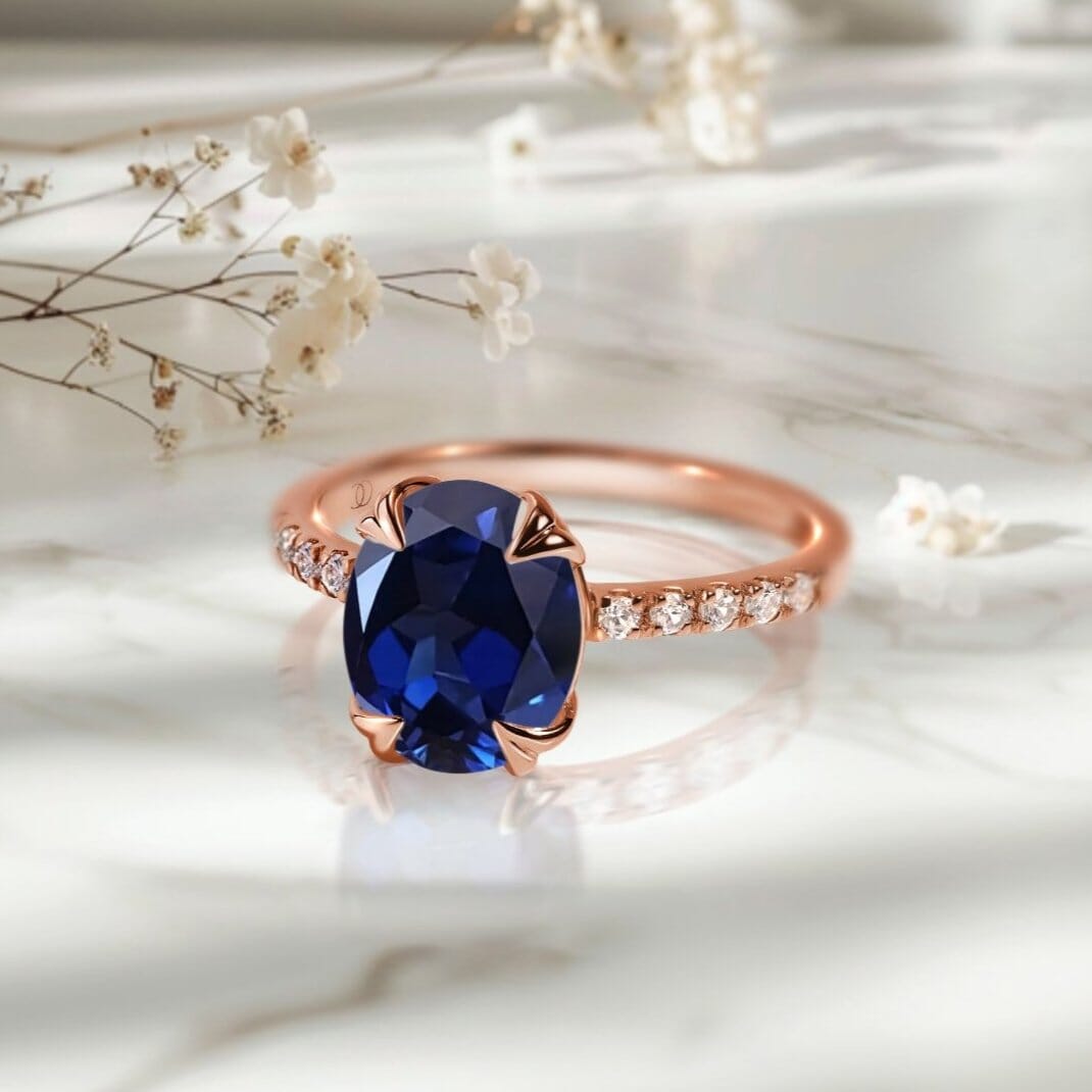 Blue Sapphire Ring - Harlow、mySite、hinf8tx79