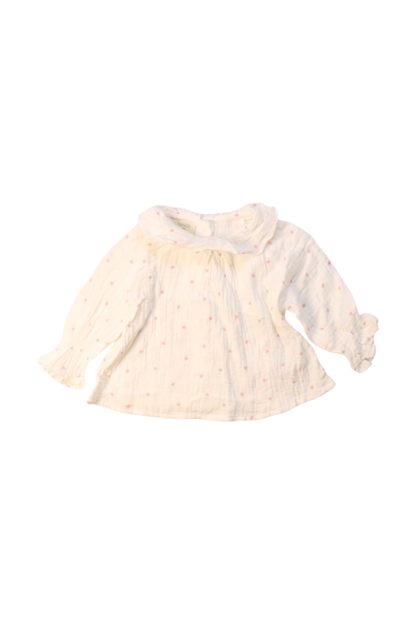 Nanos Long Sleeve Blouse 0-3M、mySite、g9winljtr