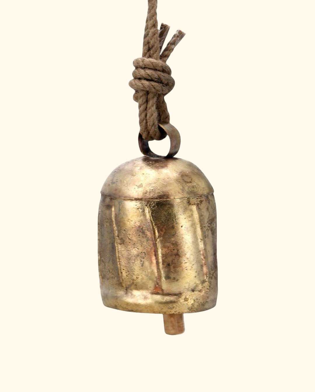Deep Toned Traditional Indian Copper Cow Bells, Fair Trade、mySite、topwebapps