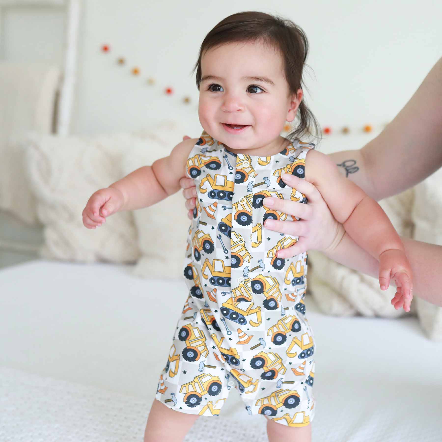  Sleeveless Snap Romper | Under Construction、mySite、layawaytickets