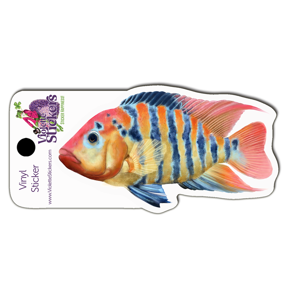  Tropical Fish Vinyl Sticker Decal、mySite、ghnorth
