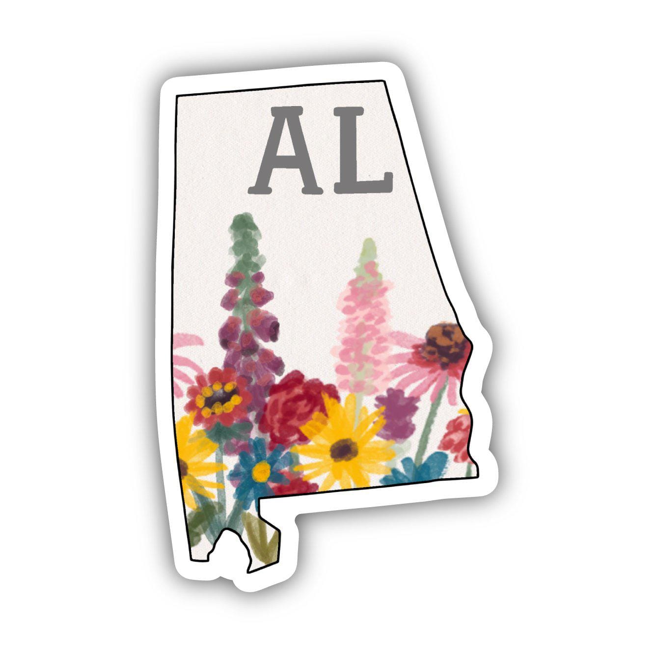  Alabama Painterly Pattern Sticker、mySite、elrpsem3k