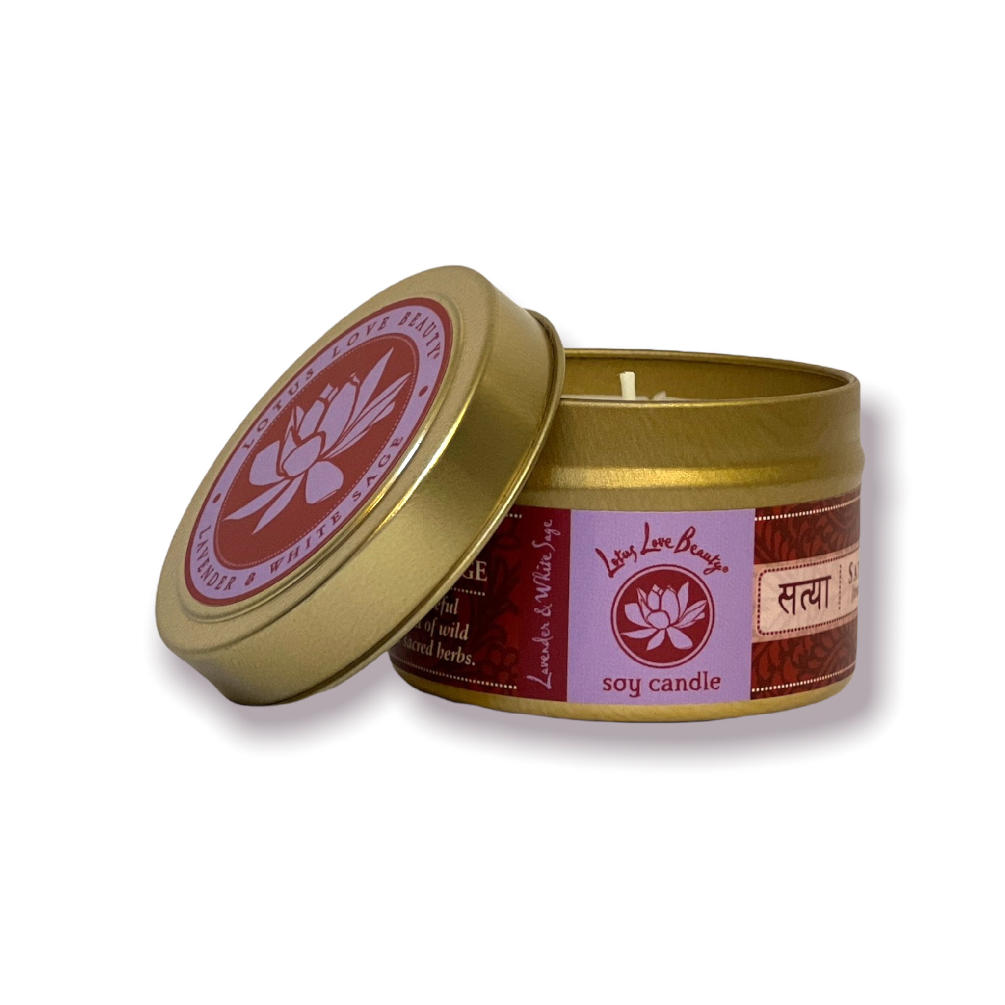 Lotus Love Tin Travel Candle、mySite、topwebapps