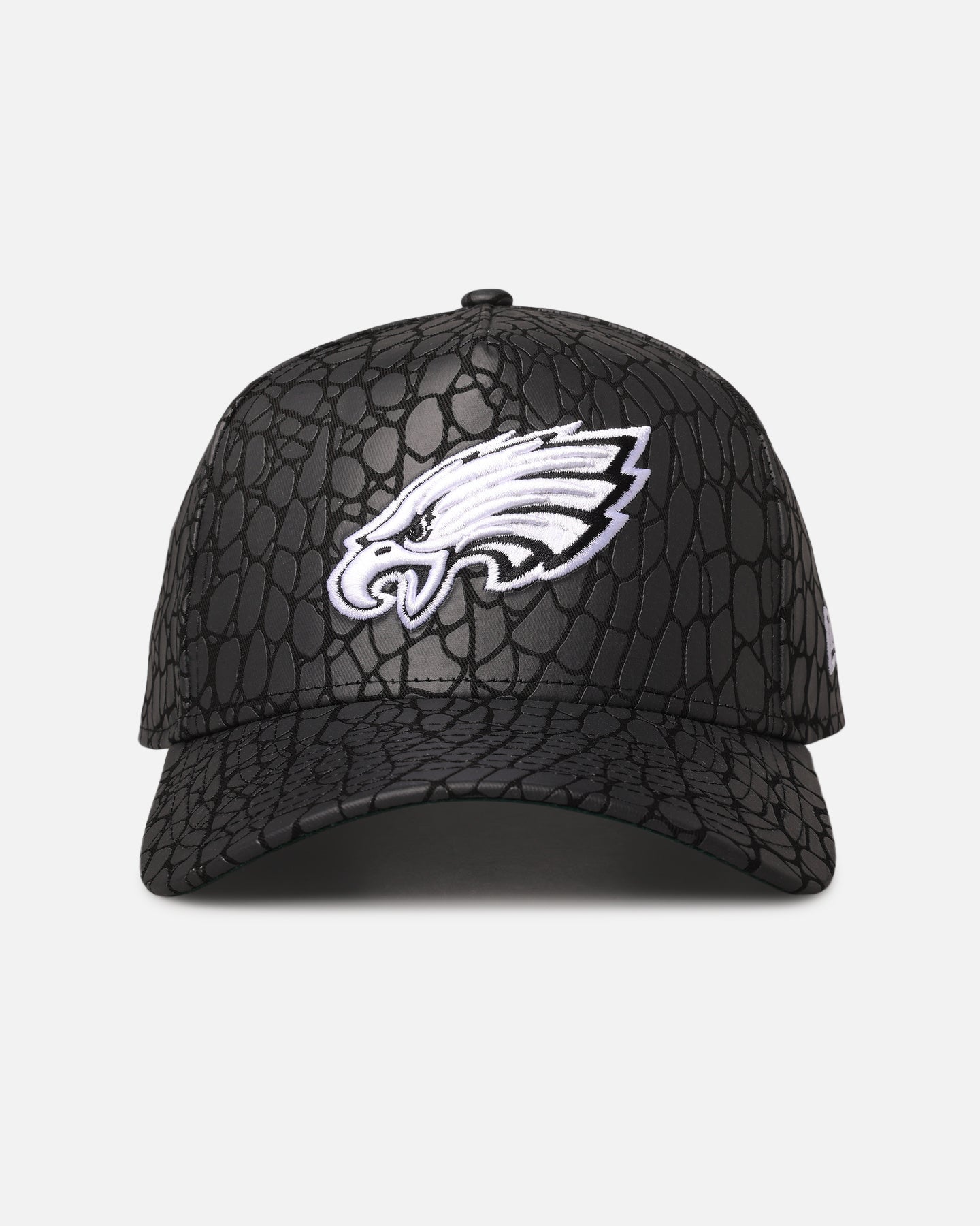 New Era Philadelphia Eagles 'Faux Croc' 9FORTY A-Frame Snapback Black、mySite、zt4zffjzw