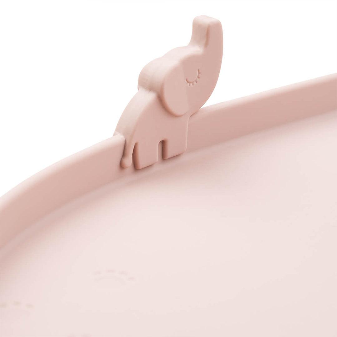  Done by Deer High Edge Silicone Placemat - Powder - Elphee、mySite、merchandisen