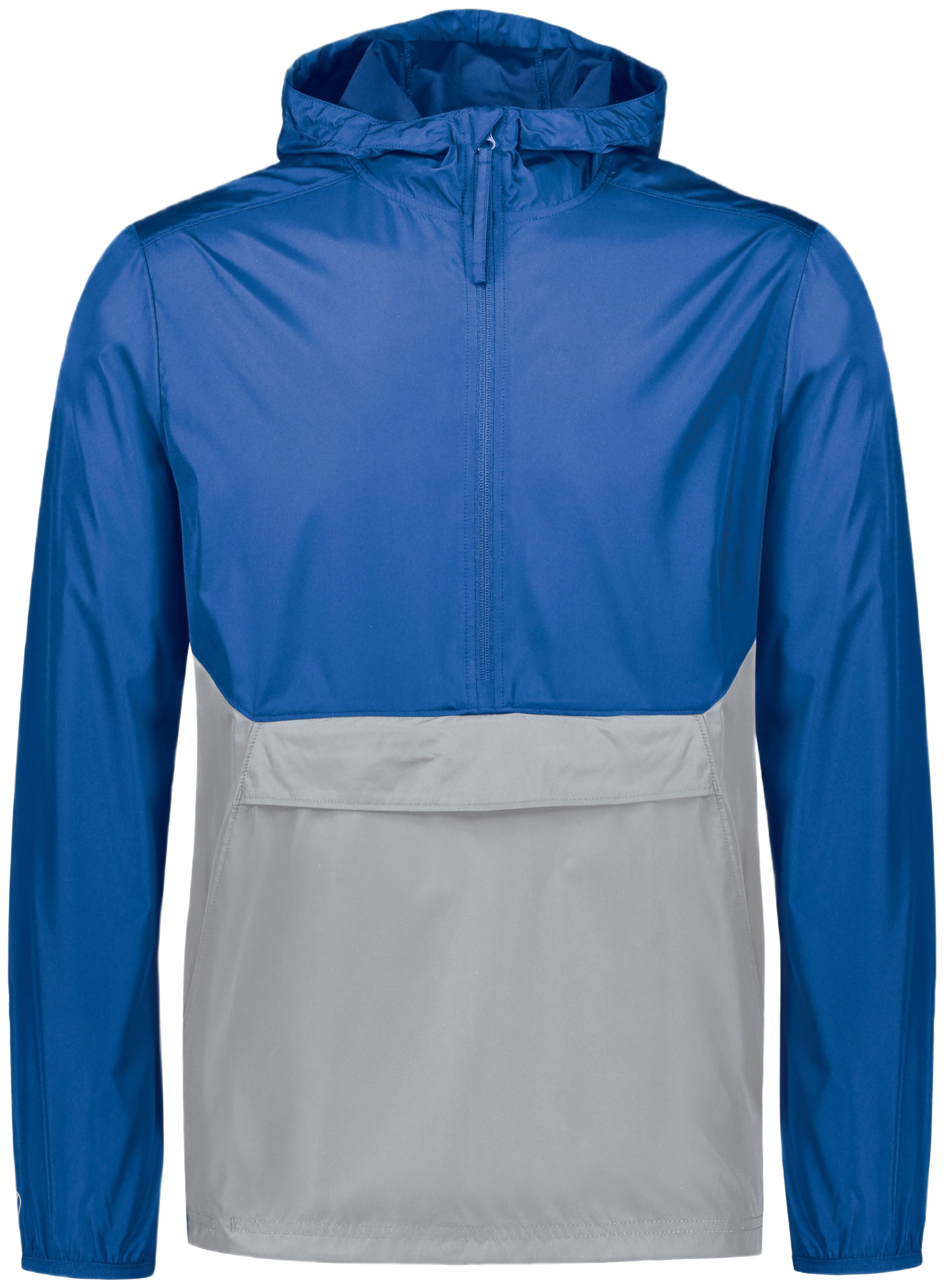 Holloway Youth Pack Pullover - Royal/Athletic Grey、mySite、noshort