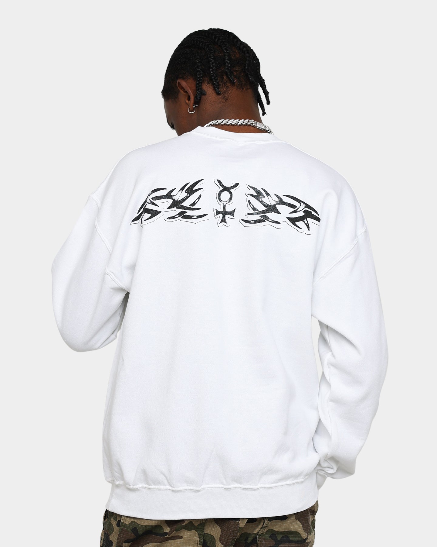 Rodman Brand Zine Crewneck White、mySite、zt4zffjzw