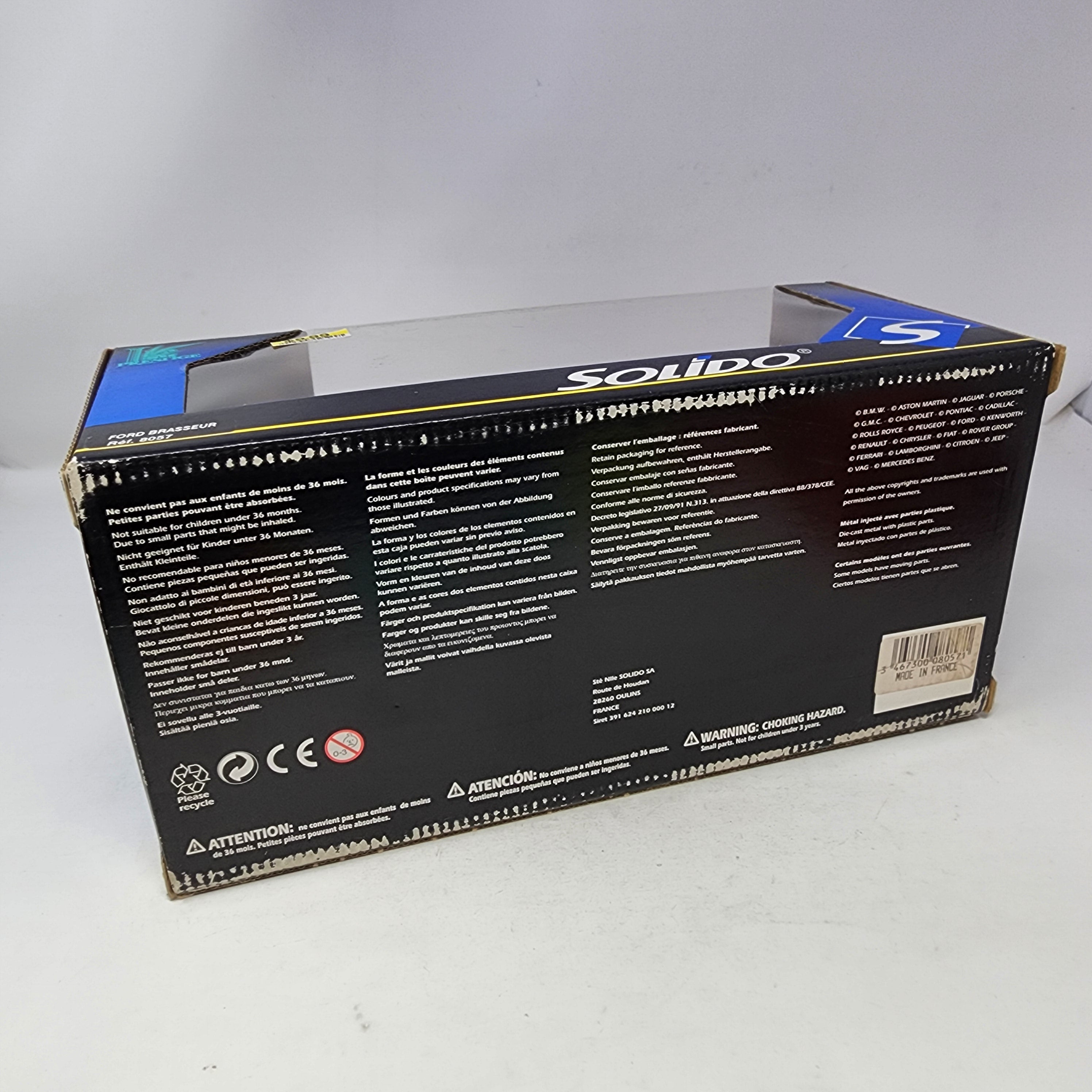 Ford Brasseur * Solido 1/18 Scale、mySite、hgirdovlk