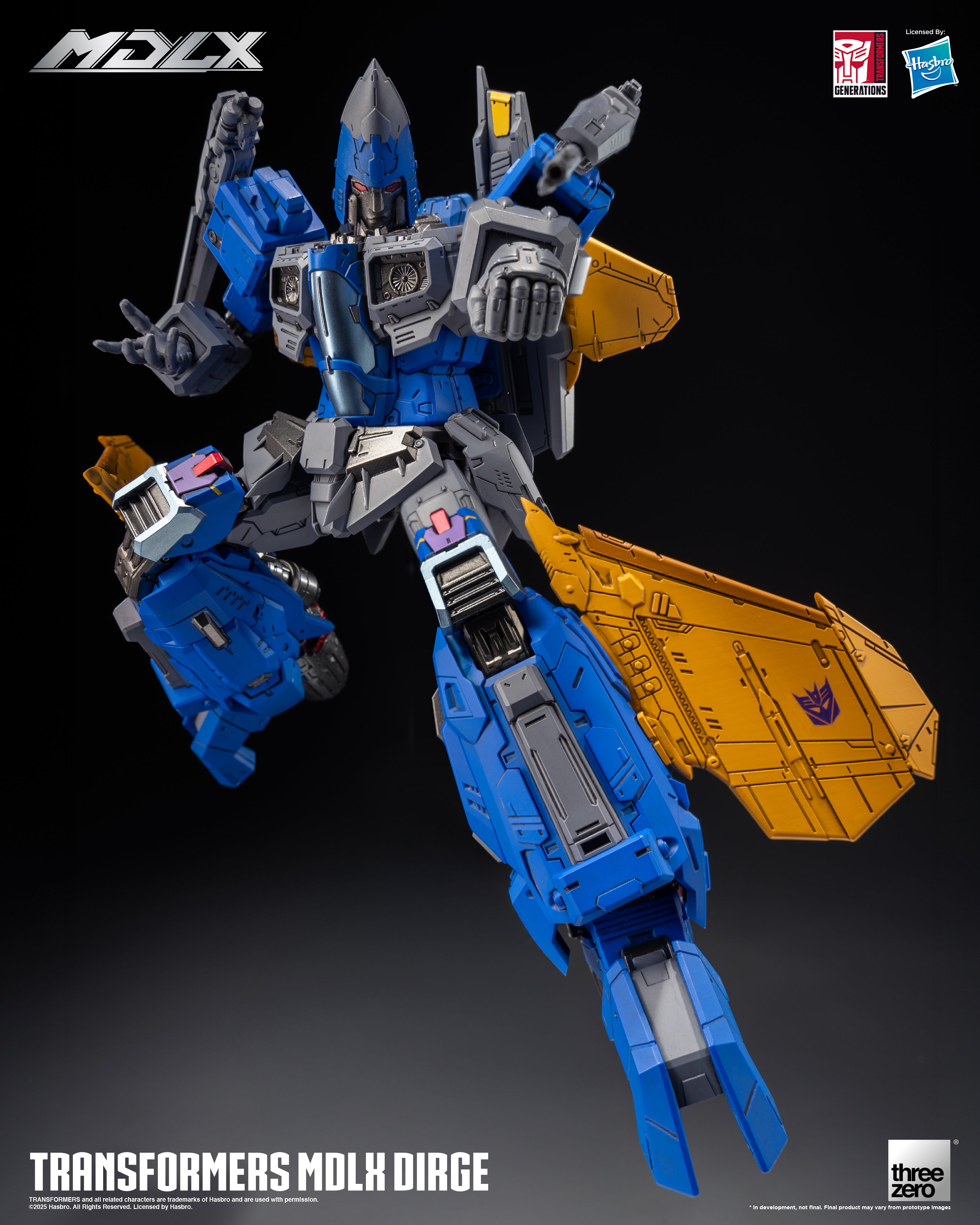 Threezero Transformers MDLX Dirge、mySite、hgirdovlk