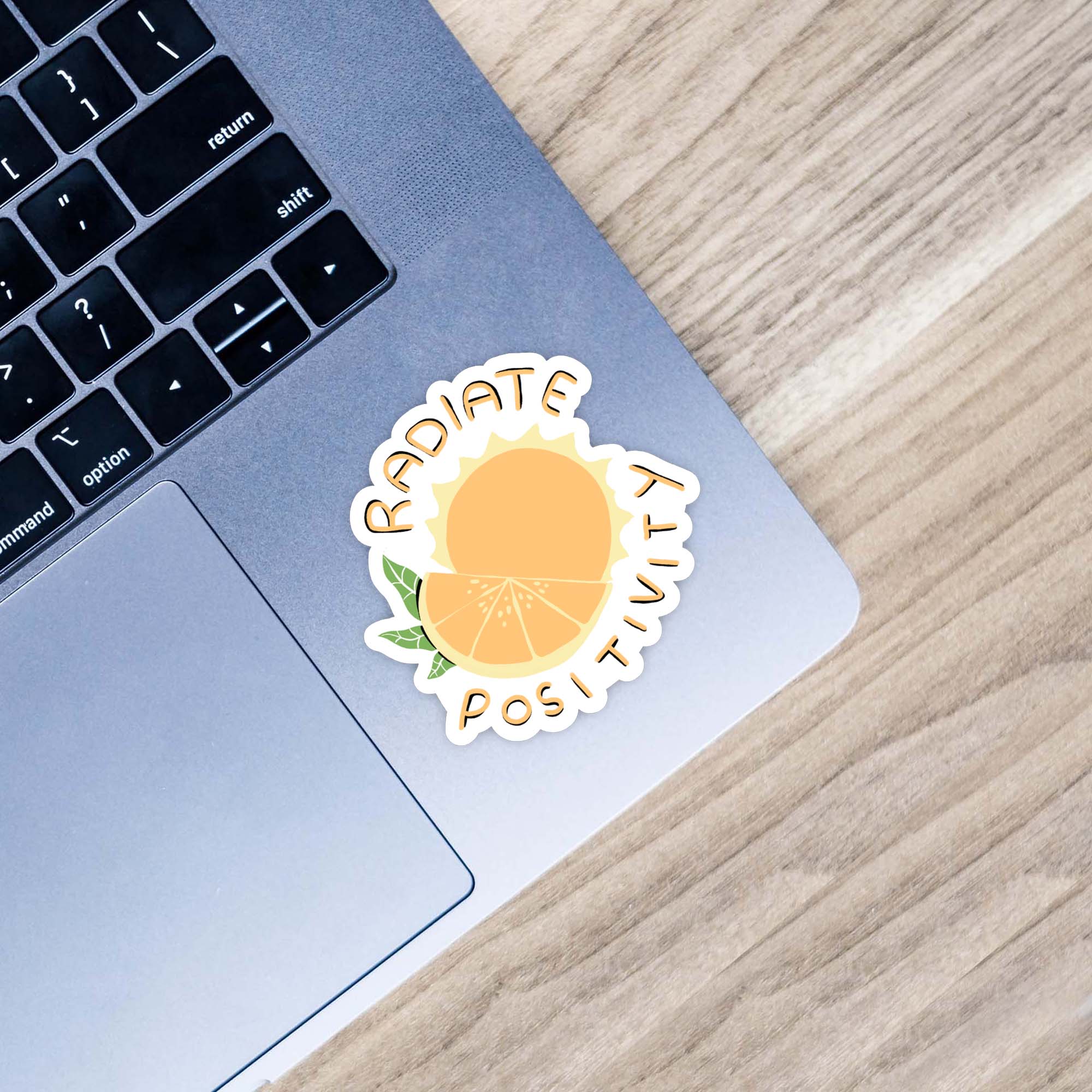  Radiate Positivity Orange & Sun Yellow - Positivity Sticker、mySite、elrpsem3k