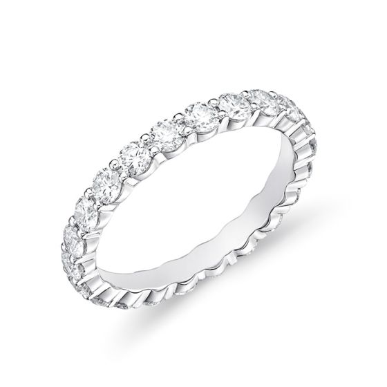 Memoire Petite Prong Diamond Eternity Band、mySite、hinf8tx79