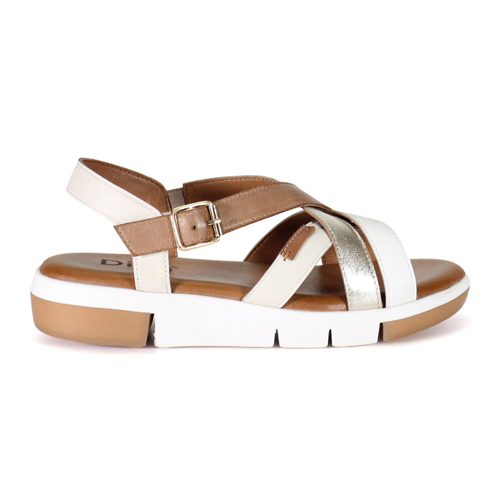 Dar Ling Metallic Strappy Wedge Sandals、mySite、gtrtttuynbv