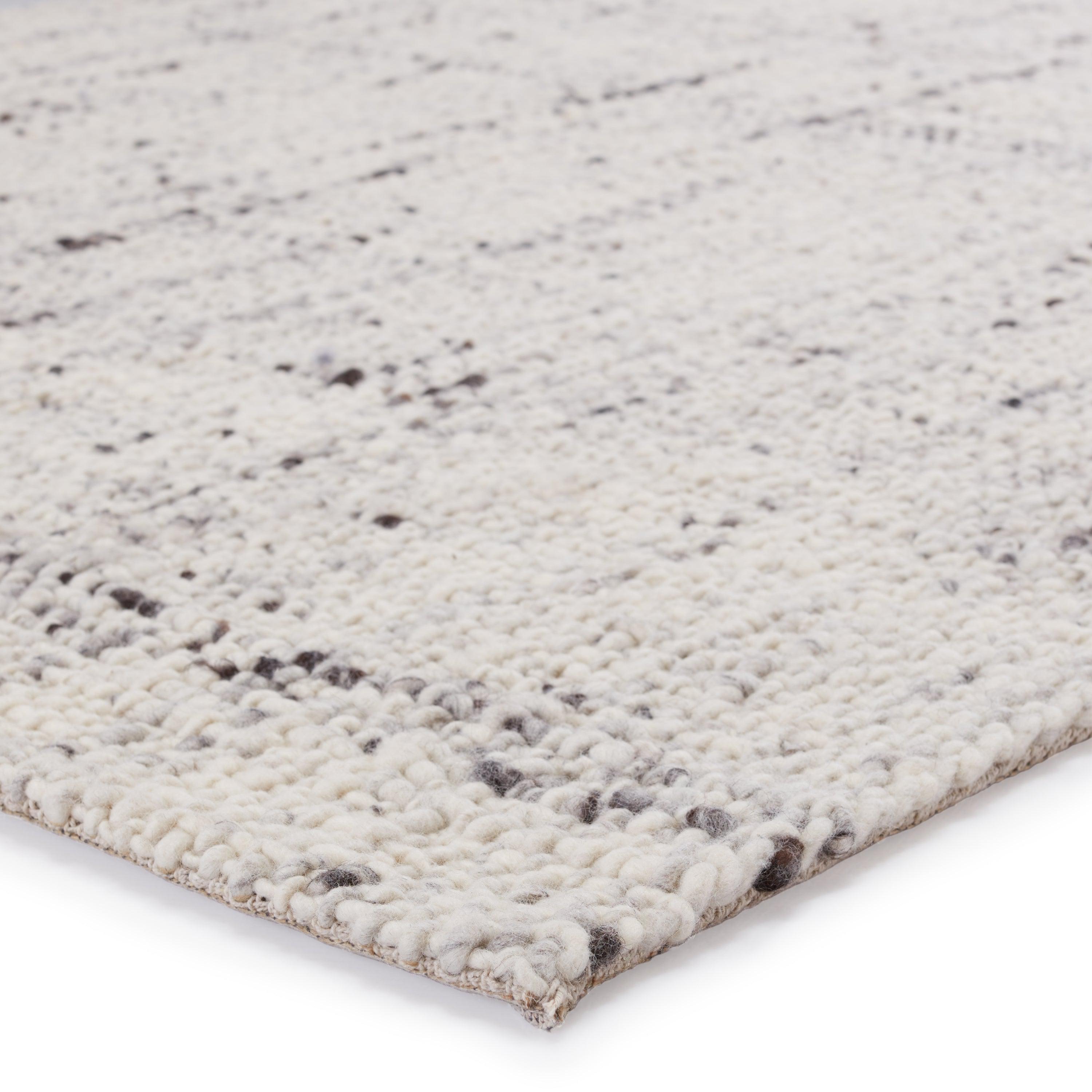 Season Handmade Solid Ivory Gray Area Rug、mySite、gigharbornorthrealestate