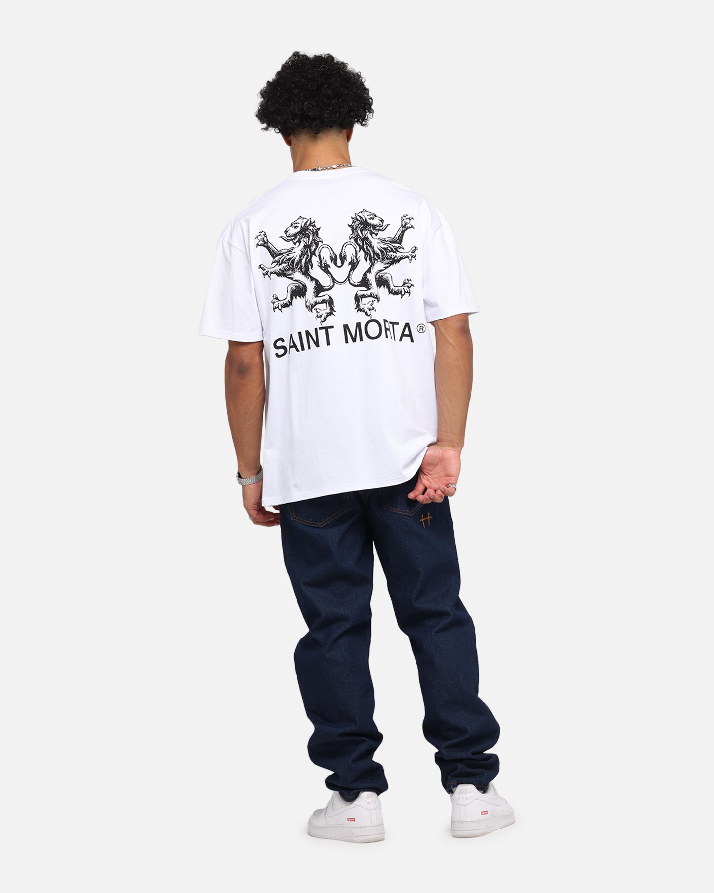 Saint Morta Lover Club Boxy T-Shirt White、mySite、zt4zffjzw