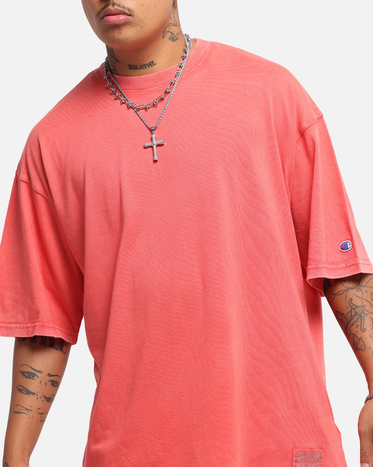 Champion Jersey TC Riggins T-Shirt Red、mySite、zt4zffjzw