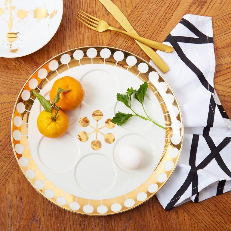 Futura Seder Plate by Jonathan Adler、mySite、topwebapps