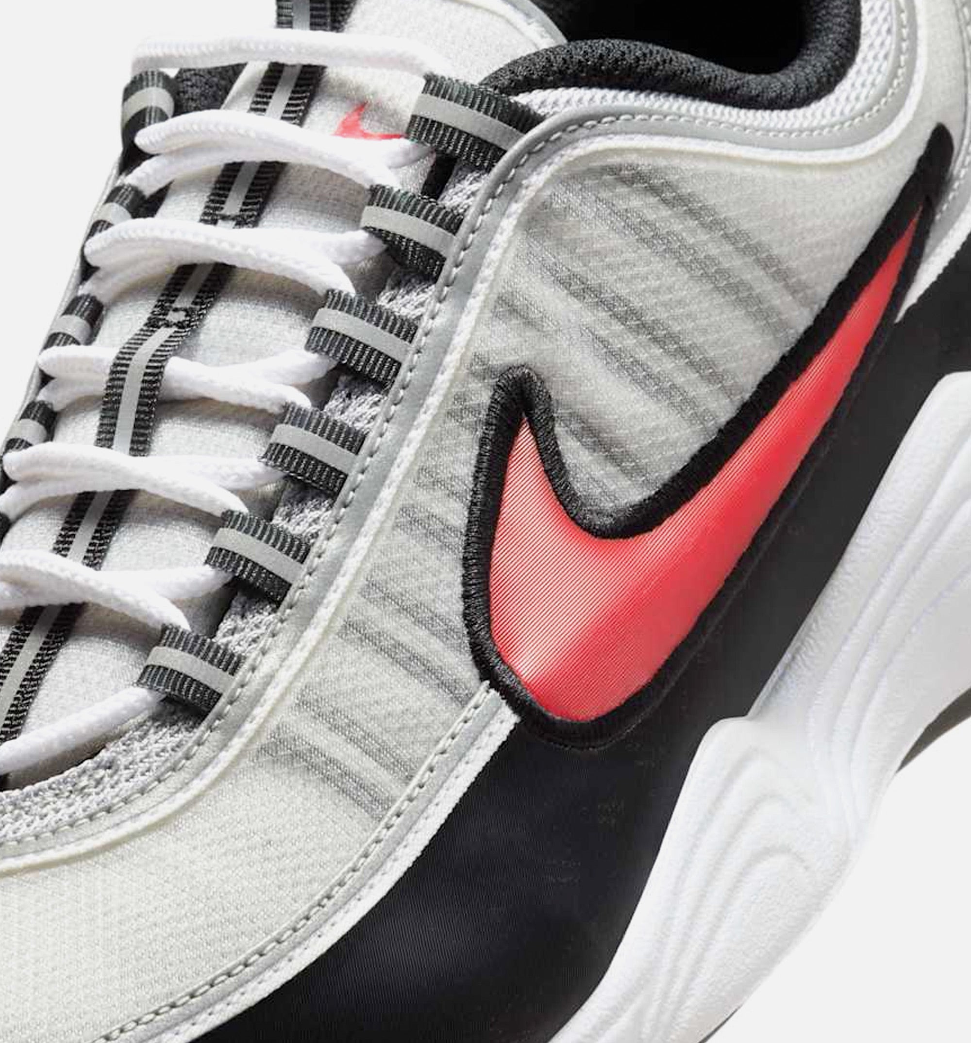 Air Zoom Spiridon Mens Lifestyle Shoe - Metallic Silver/Sport Red/Black/White、mySite、dreamappss