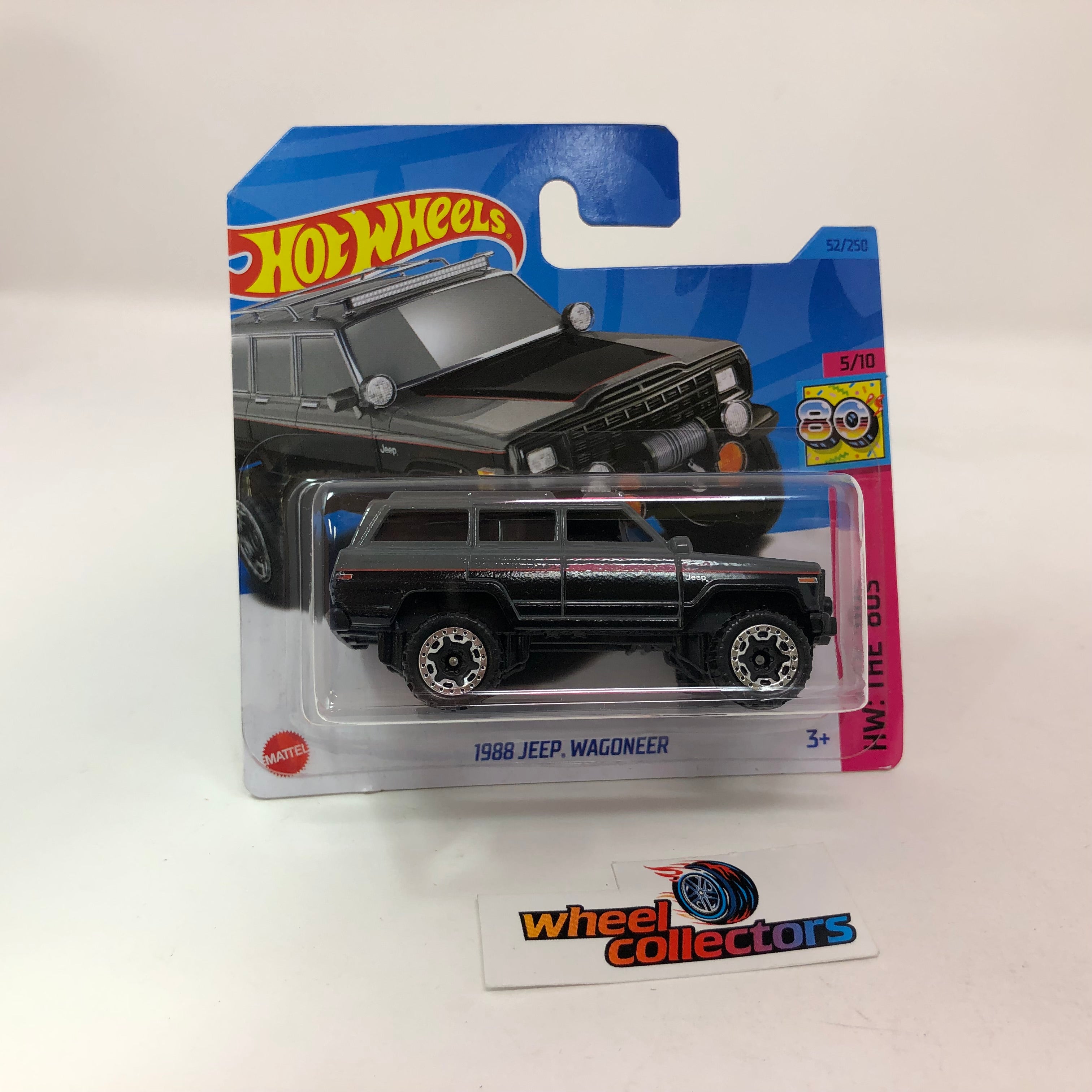 1988 Jeep Wagoneer #52 * Grey * 2023 Hot Wheels Case D Short Card、mySite、hgirdovlk