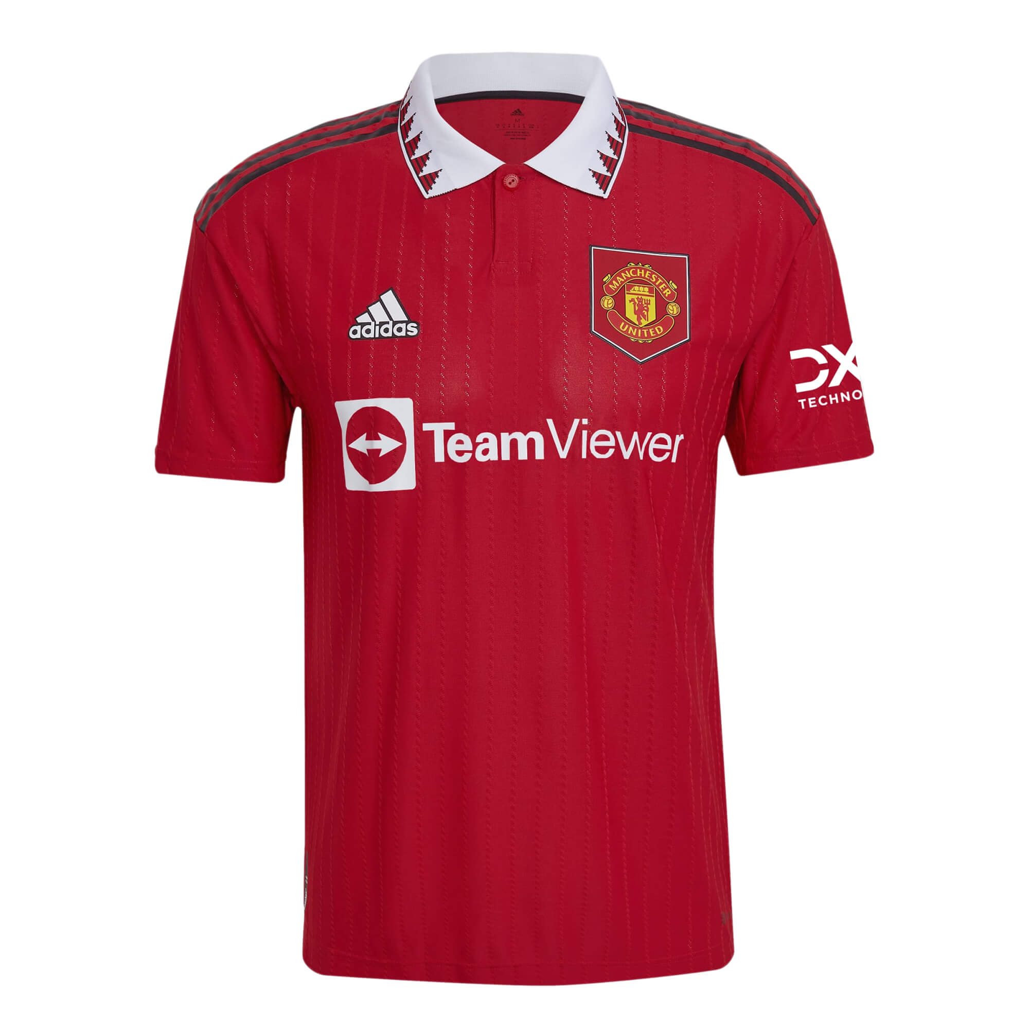 adidas Men's Manchester United 2022/23 Home Jersey Red/White/Black、mySite、bottomscart