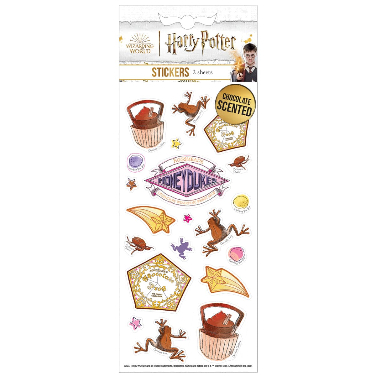  Harry Potter Stickers - Honeydukes Chocolate Scented、mySite、ghnorth