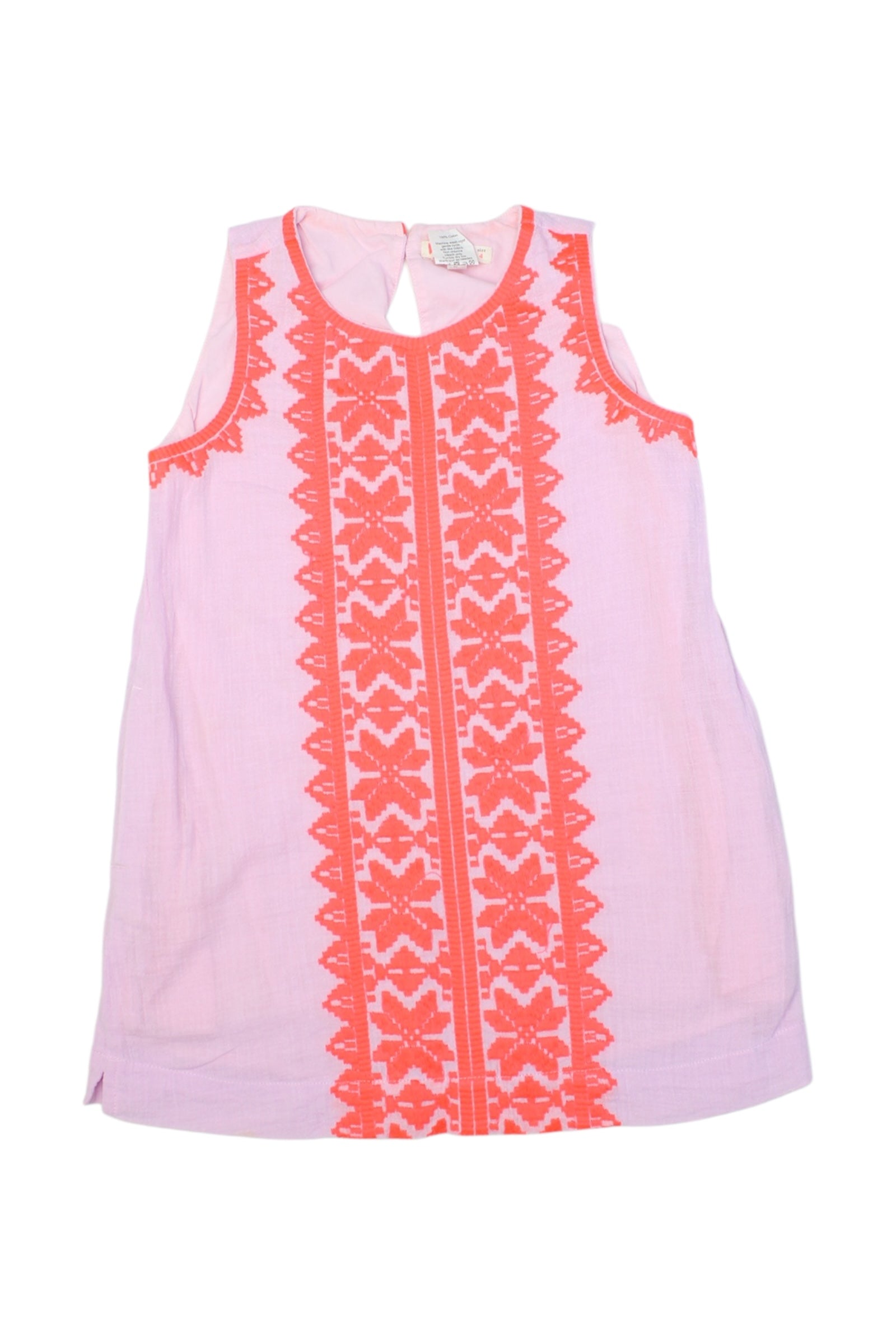 Crewcuts Embroidered Sleeveless Dress 4T、mySite、g9winljtr