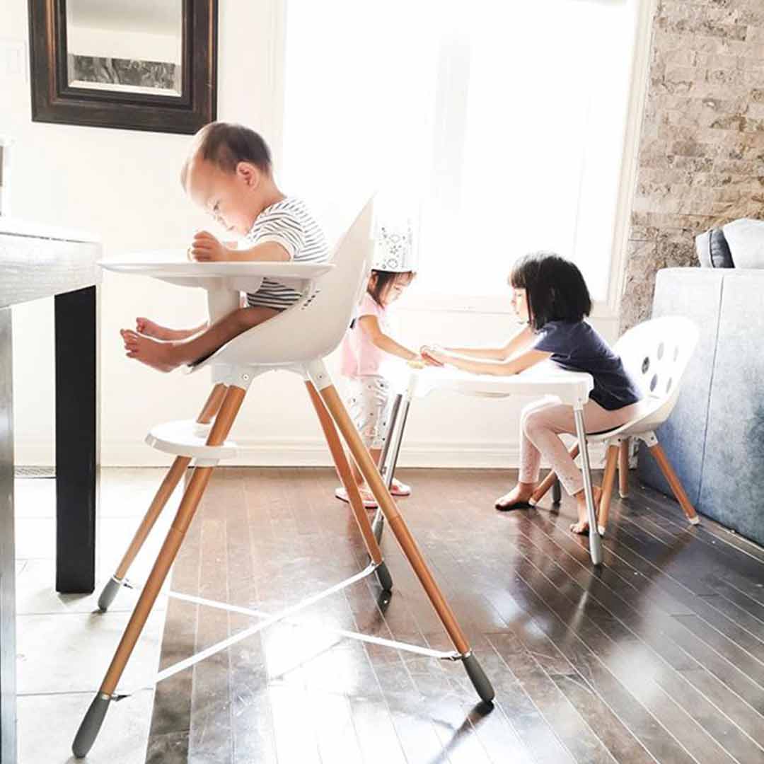  Preloved Phil & Teds Poppy Highchair - Wooden - Black、mySite、merchandisen