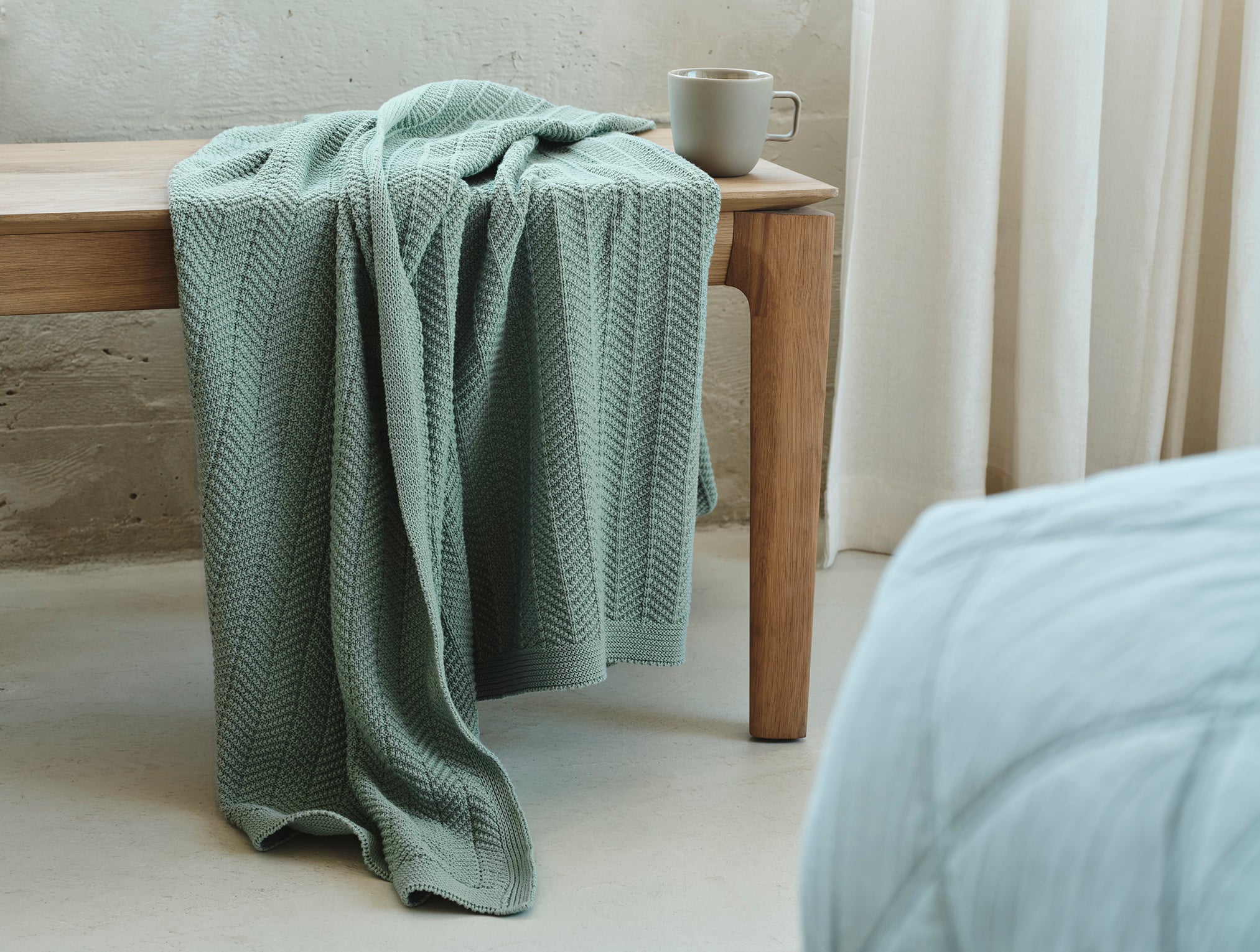  Hermosa Organic Knit Throw、mySite、sugarbowlscore