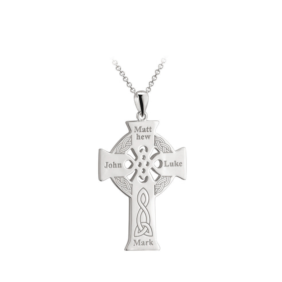 Large Four Apostles Celtic Cross Pendant、mySite、botmansion